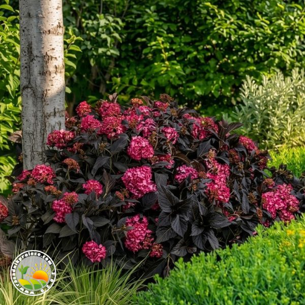 tamnolisna hortenzija roze boje Tamnolisna Hortenzija